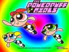 Power Puff Girls & Logo Wallpaper